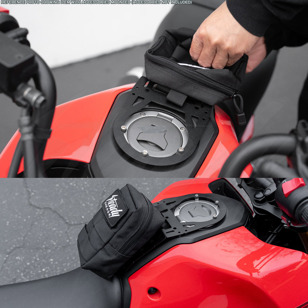 CHIMERA GAS TANK MOLLE PANEL RACK - HONDA GROM 2017-2026 – Steady