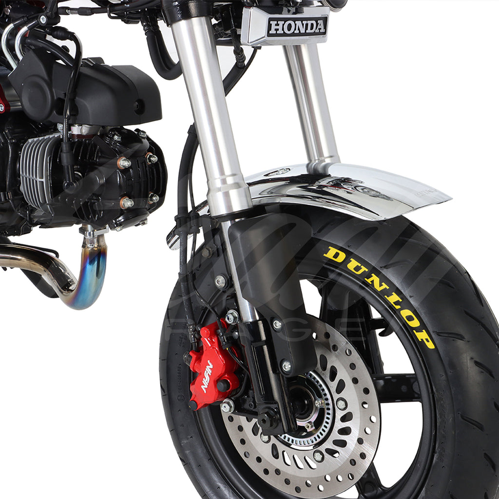 KITACO CLASSIC CHROME FRONT FENDER KIT - HONDA DAX 125 (2025+)