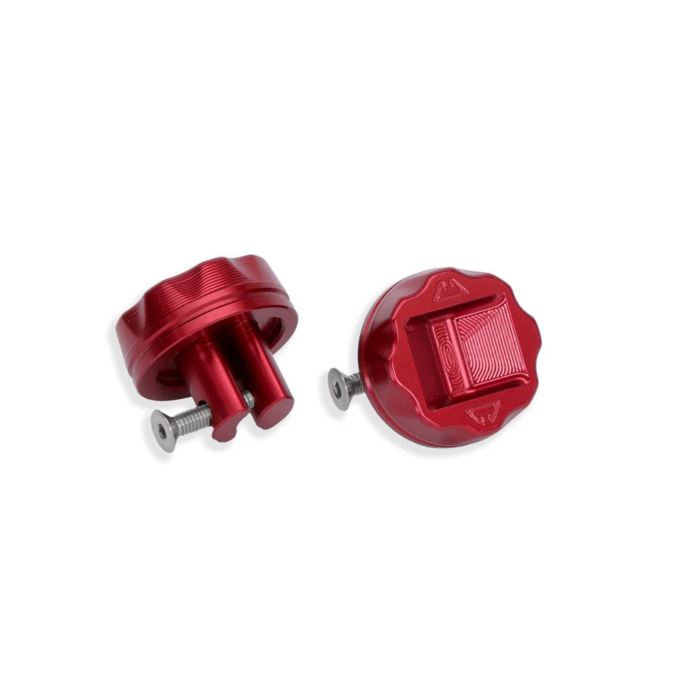 Chimera Splat Billet Aluminum Bar End Cap - Honda Motocompacto