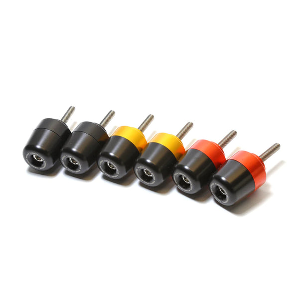 Womet-Tech Handle Bar Ends - Honda Grom 125 - BLACK