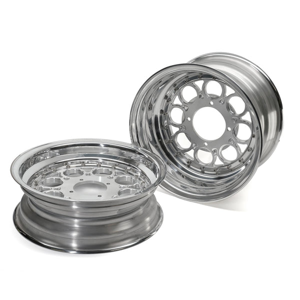 COMBO SPECIAL - FREE TIRES! Chimera Engineering DRAGGER 3PC Modular Wheel - COMPLETE W/ HUBS - (12x5 / 12x4) - GROM (2022+), DAX (2025+)