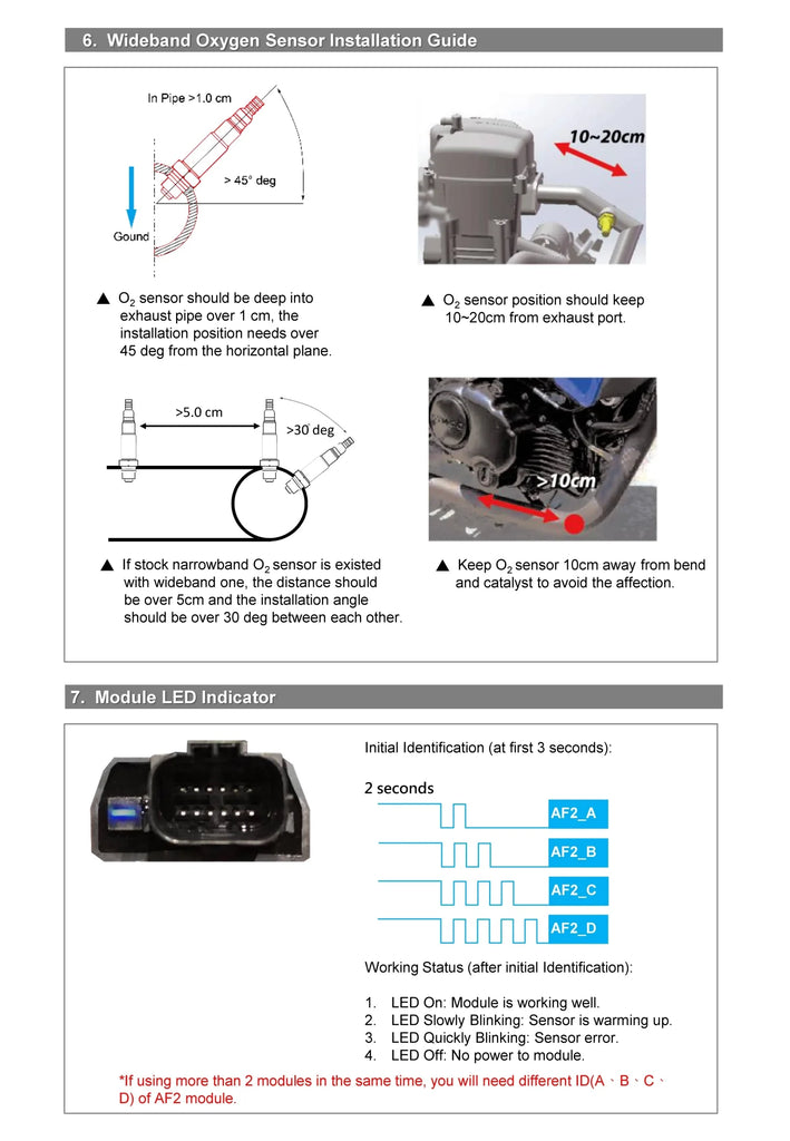 Aracer AF2 Professional Wideband AFR Module LSU 4.9 O2 – Steady Garage