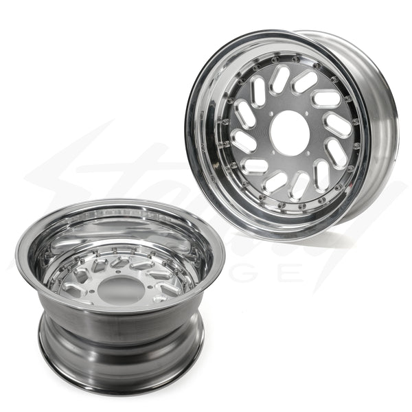 COMBO SPECIAL - FREE TIRES! Chimera Engineering APERTURE 3PC Modular Wheel - COMPLETE W/ HUBS - (12x5 / 12x4) - GROM (2022+), DAX (2025+)