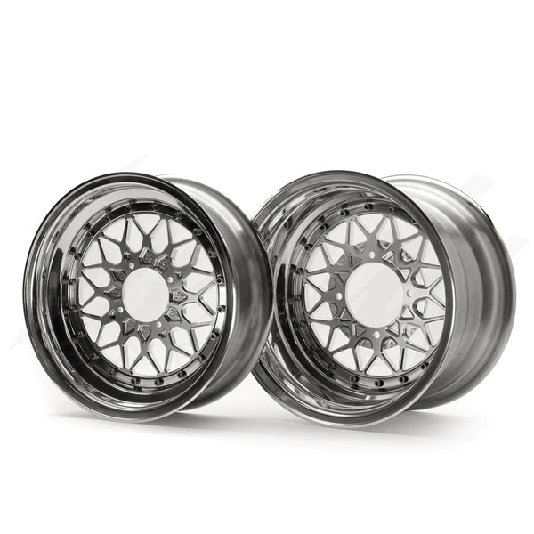 Chimera Engineering Wheels 12'' JC MESH 3PC Modular Wheel - FRONT & REAR WHEELS - Honda Monkey, DAX 125 - 12x5 + 12x4 (NO HUBS)