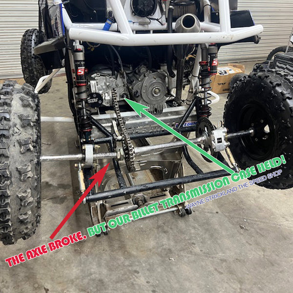 THE SPEED SHOP CNC BILLET TRANSMISSION CASE - POLARIS RZR 170