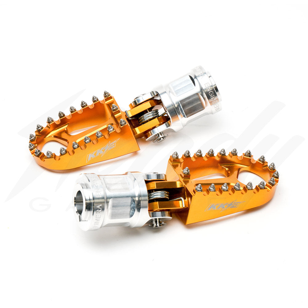 CHIMERA PEGS CONVERSION (BICYCLE PEDAL DELETE) KIT- MX PEGS - ONYX