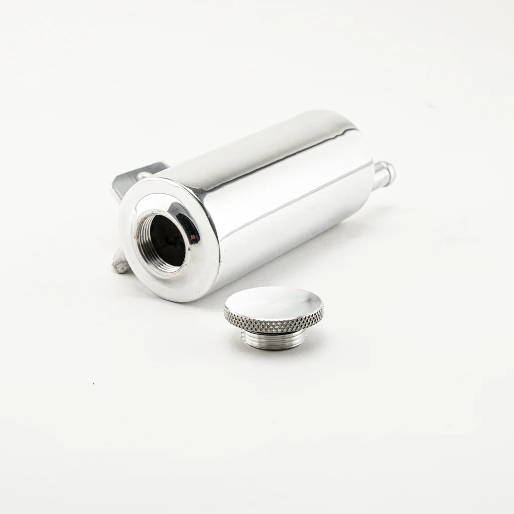 Weapon R Aluminum Polished Coolant Catch Can - Honda Ruckus – Steady Garage