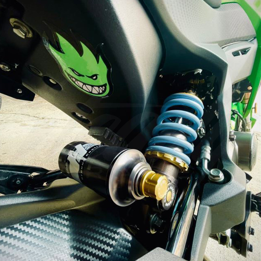 gear suspension Gears Racing Hill-2 Plus Rear Coilover Shock Kawasaki Z125 Pro