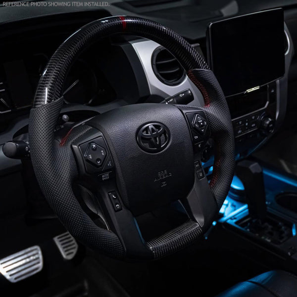 NRG OEM PLUS SPORTS STEERING WHEEL CARBON FIBER - TACOMA (2012-2023), TUNDRA (2014-2022), 4RUNNER (2010-2023)