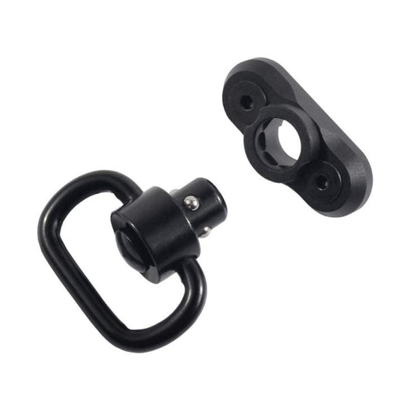 QUICK RELEASE PIVOT RINGS FOR MOLLE PANELS WITH MOUNT BLOCK