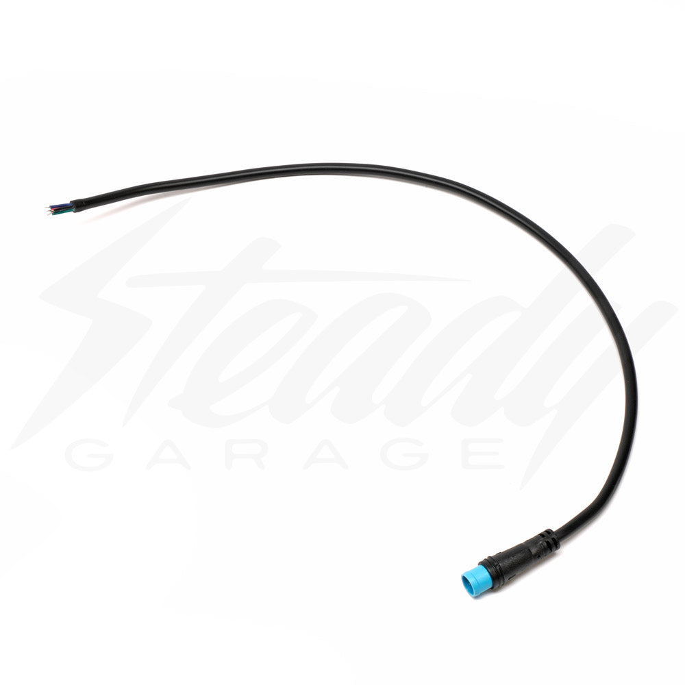 12"  Blue Higo 4 Pin Male Connector Lead