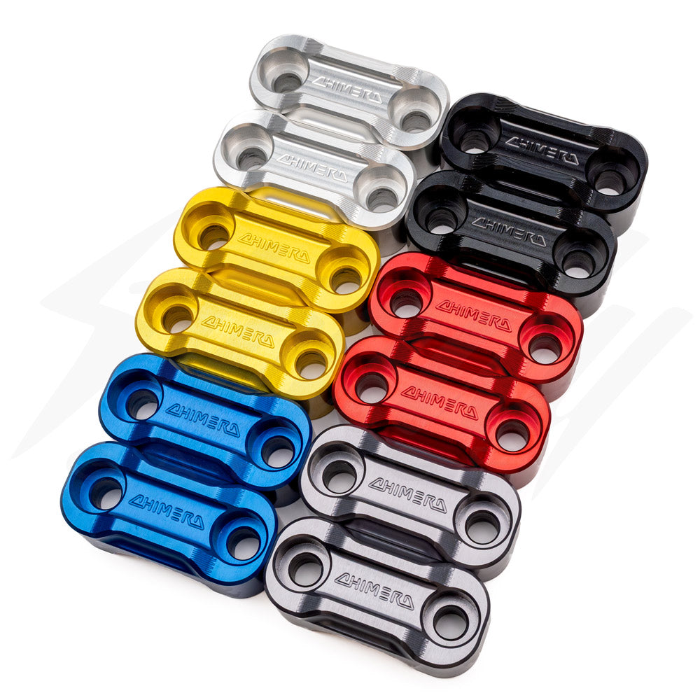 Chimera Billet Aluminum Top Handlebar Clamp Riser ONYX 80V – Steady Garage