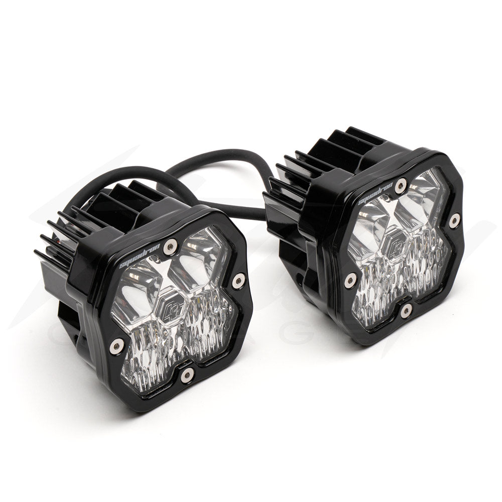 Baja Designs Sport Squadron 2.0 Driving Combo Led Light - Pair