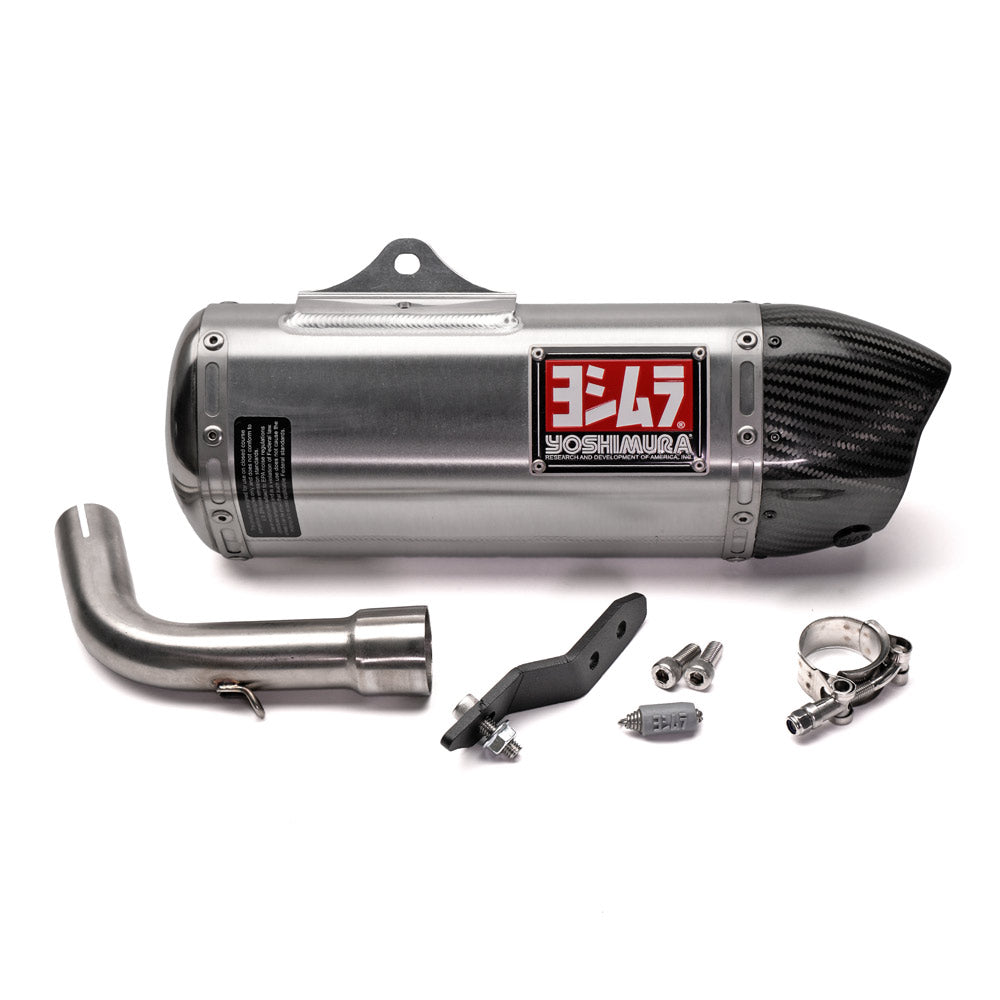CHIMERA X Yoshimura RS-9 Motorcycle Muffler Carbon/Aluminum Slip