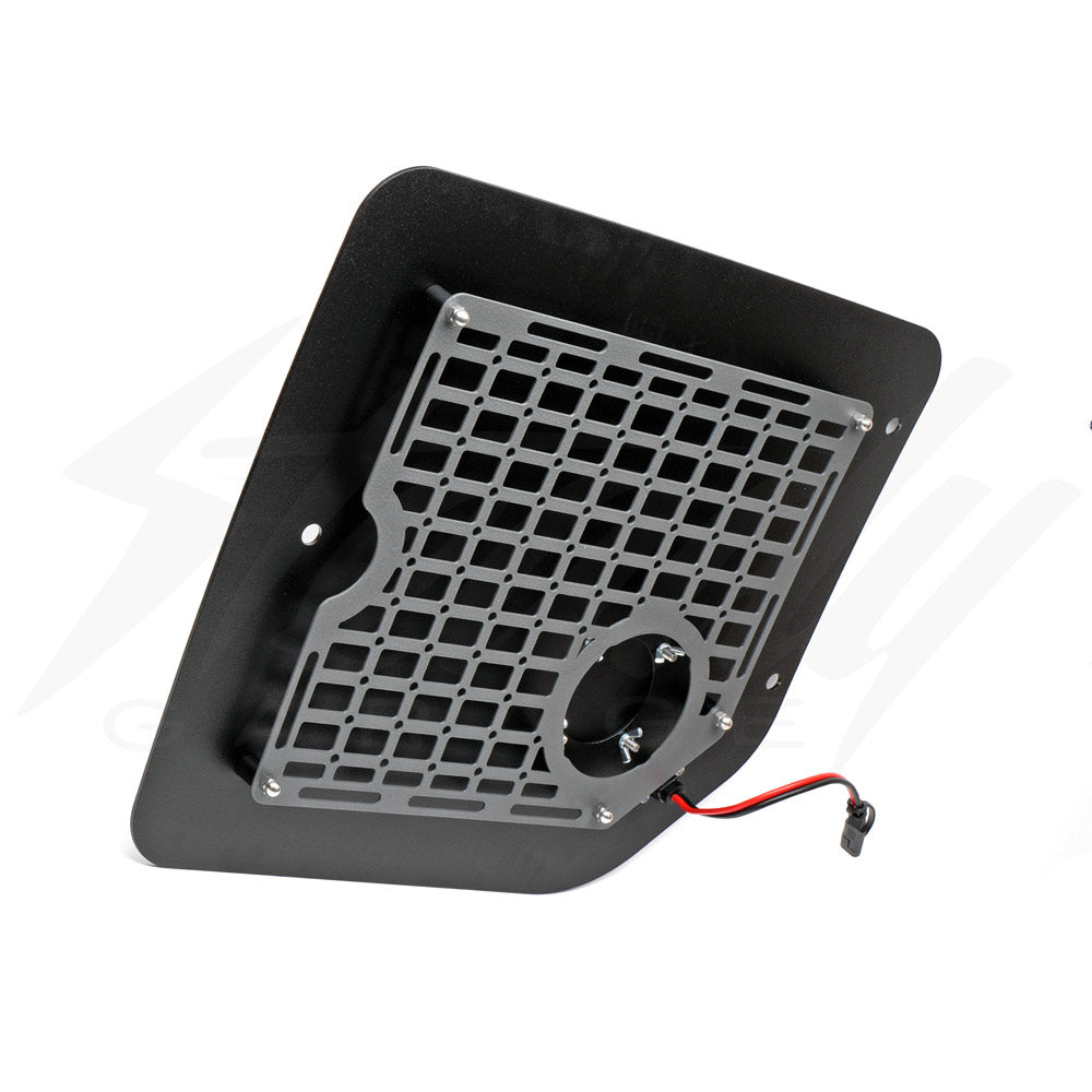H25  ミニ ZA16 フロントパネル/Fパネル 98499 Zeus Armor Rear Door Glass Replacement Molle/Heater Vent Panel