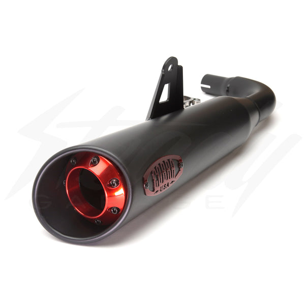 Cobra Red Tip Slip-On Muffler - Honda Grom 125 2022+