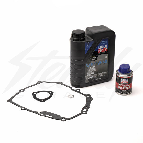 Liqui Moly Basic Complete Mineral Oil Change 10W-40 - Honda Grom Monkey 125 (2014-2020)