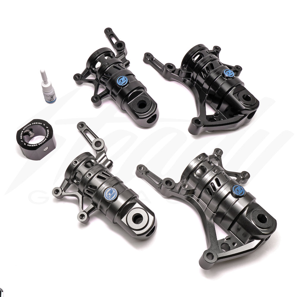 GEARS RACING FORK STANCHION BOTTOM BRACKETS 31mm OD GEN 2 - HONDA