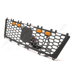 Zeus Armor Front Grille with Daytime Running Lights - Honda