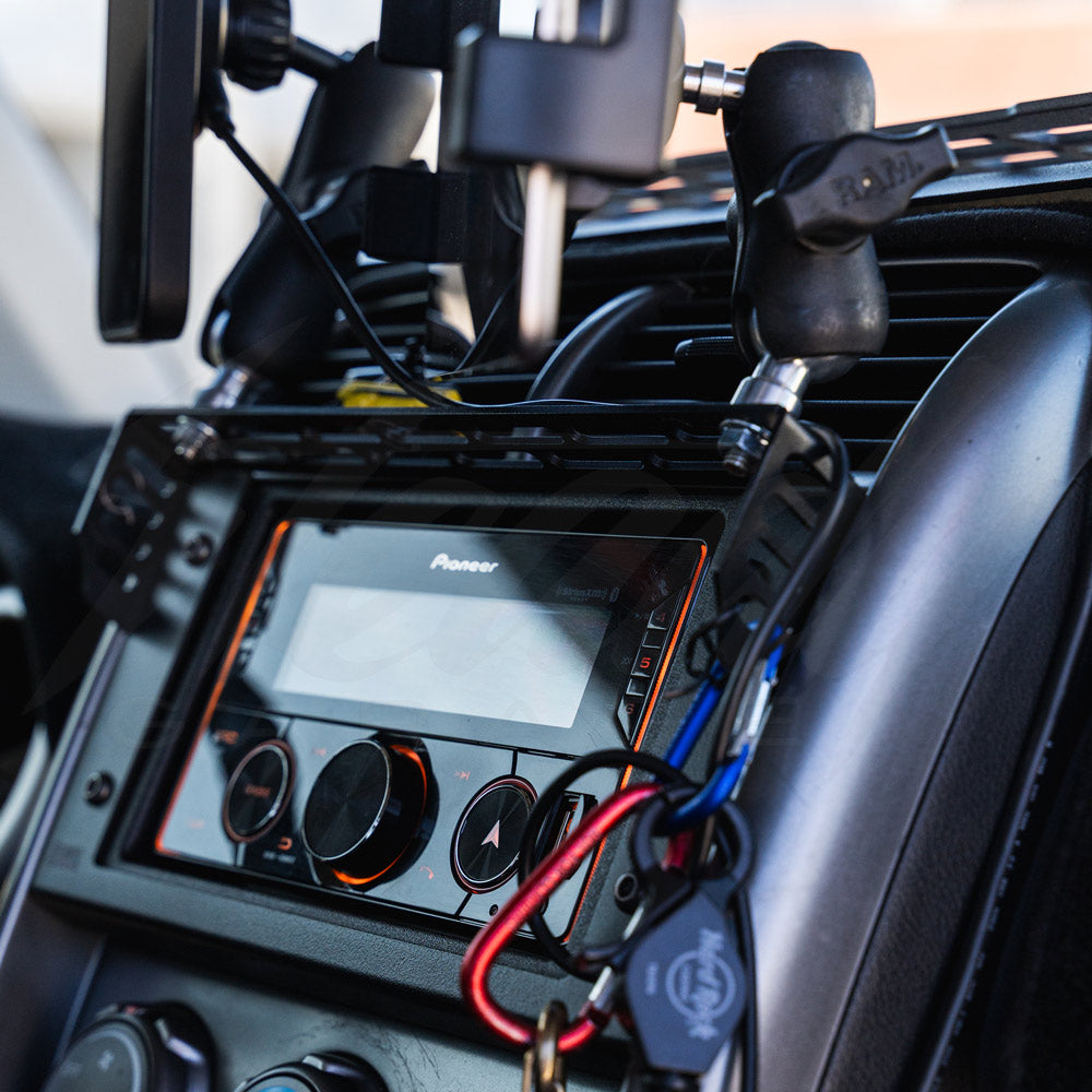 ZEUS ARMOR DOUBLE DIN RADIO MOLLE PANEL - HONDA ELEMENT