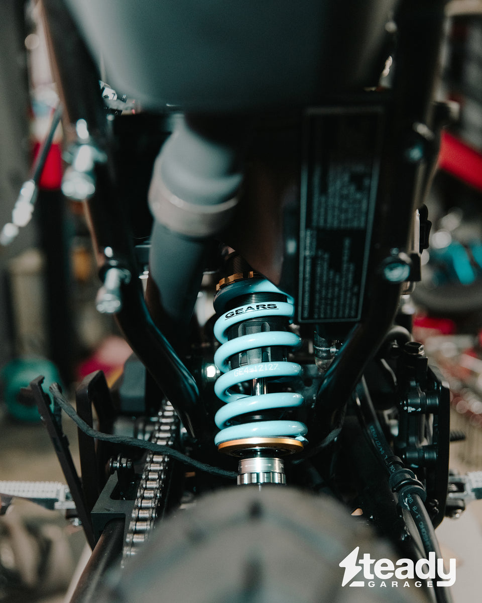 GEARS RACING EV REAR SHOCK - CFMOTO PAPIO SS, PAPIO CL (2023+) – Steady ...