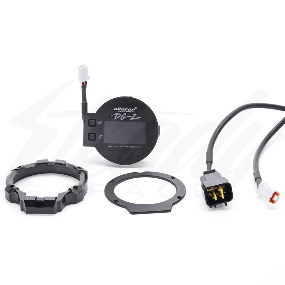ARacer DG-2 Multi-Function Display Gauge for Air/Fuel Ratio AFR