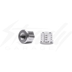 No.244 B-NUT 40F 6個 Chimera Engineering Titanium Closed End Front Axle Nuts