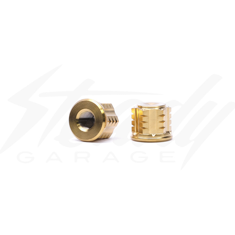 ナッツ Chimera Engineering Titanium Closed End Front Axle Nuts