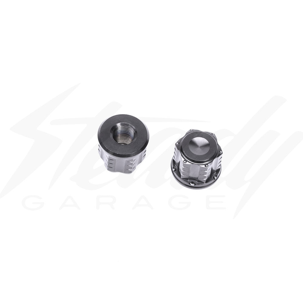Chimera Engineering Titanium Closed End Front Axle Nuts