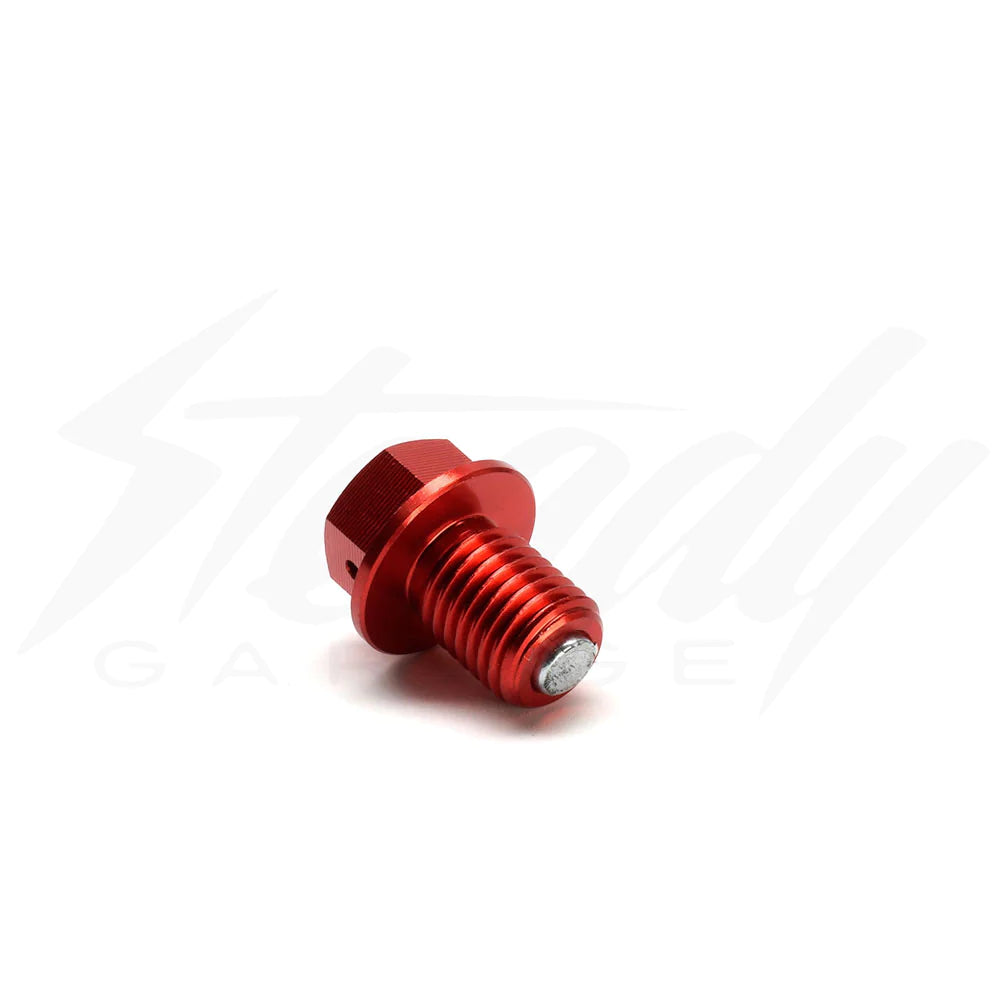 めぐ Zeta Magnetic Oil Drain Plug 12x1.5x15 - Honda Grom Ruckus GY6