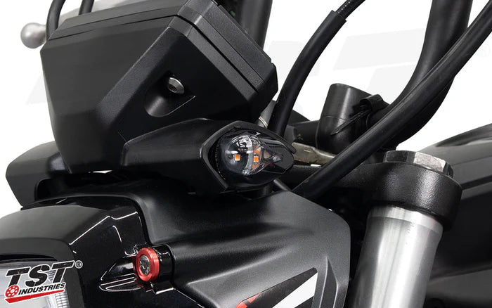 TST Front Flush Mount Turn Signals - Honda  GROM 125 (ALL YEARS)