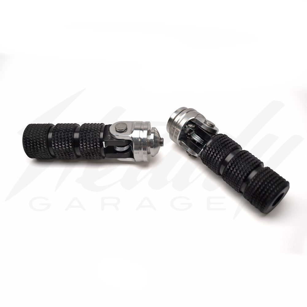 CHIMERA ENGINEERING ROUND GRIPPY Retractable Pegs - Honda Ruckus