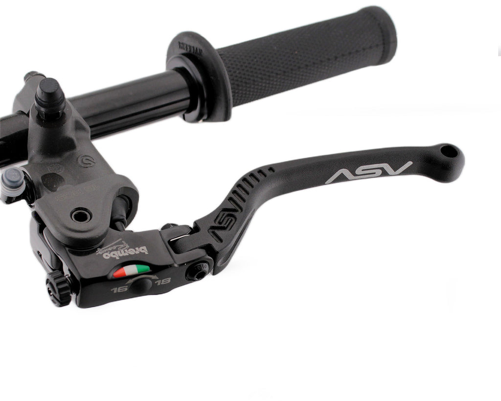 ASV C5 SERIES SHORTY HALF LEVER FOR BREMBO RCS CLUTCH MASTER CYLINDER