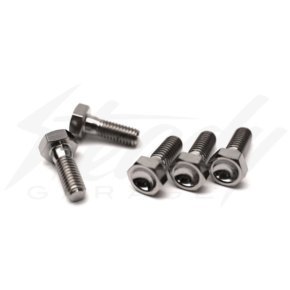 Chimera Engineering GR-5 Titanium M6x10mm Rotor Bolts (5 bolts) - Honda GROM Monkey DAX