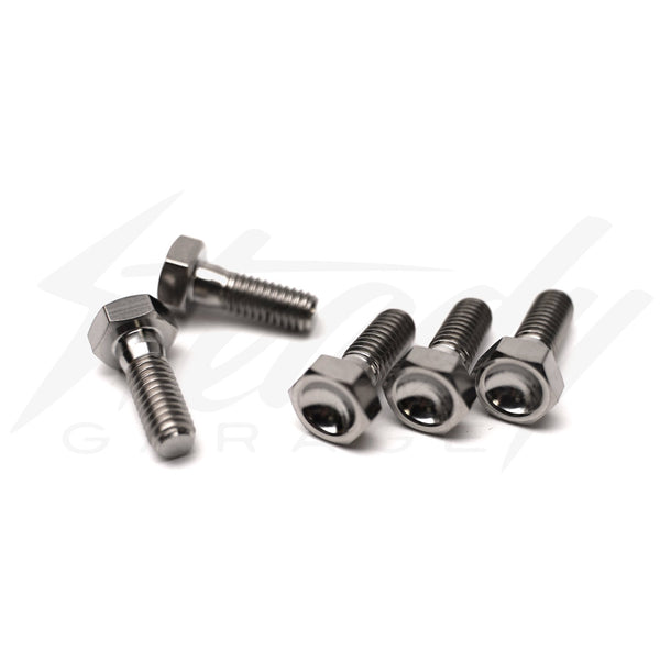 Chimera Engineering GR-5 Titanium M6x10mm Rotor Bolts (5 bolts) - Honda GROM Monkey DAX