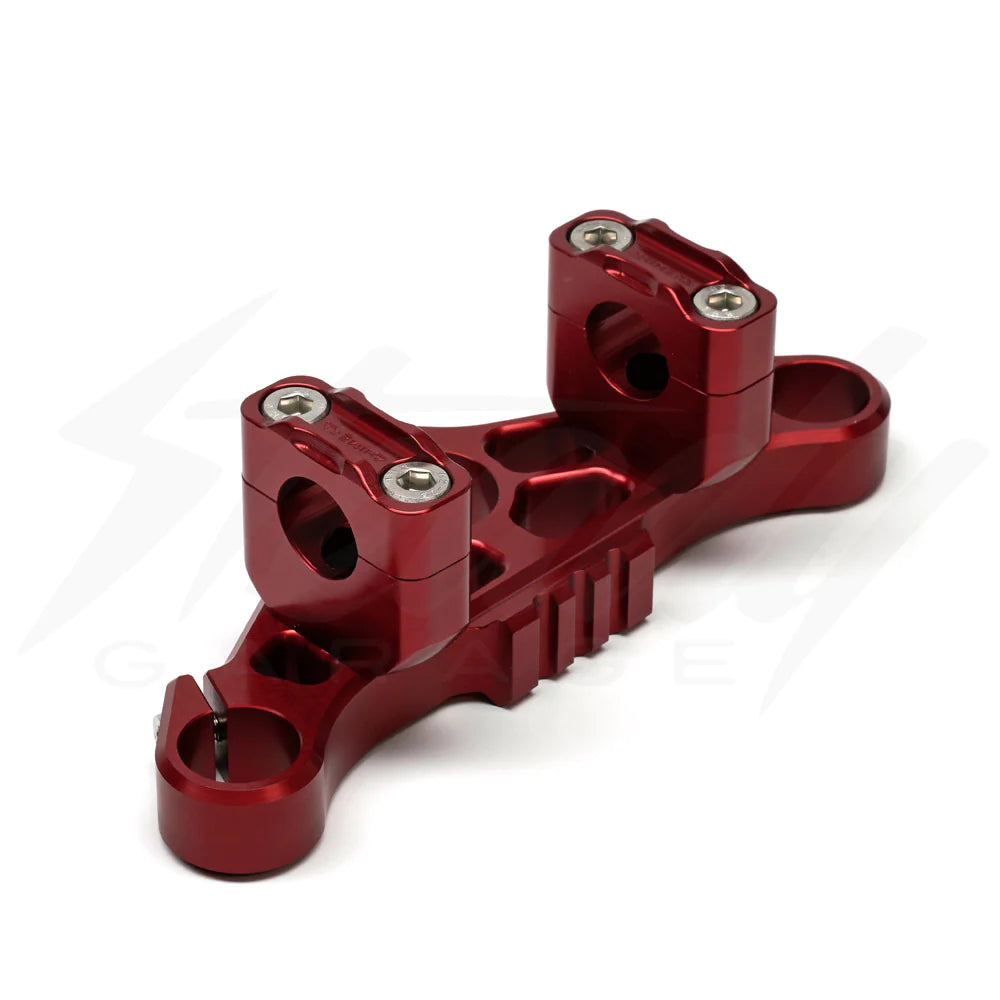 Chimera Engineering Moto Style Top Steering Plate with Riser