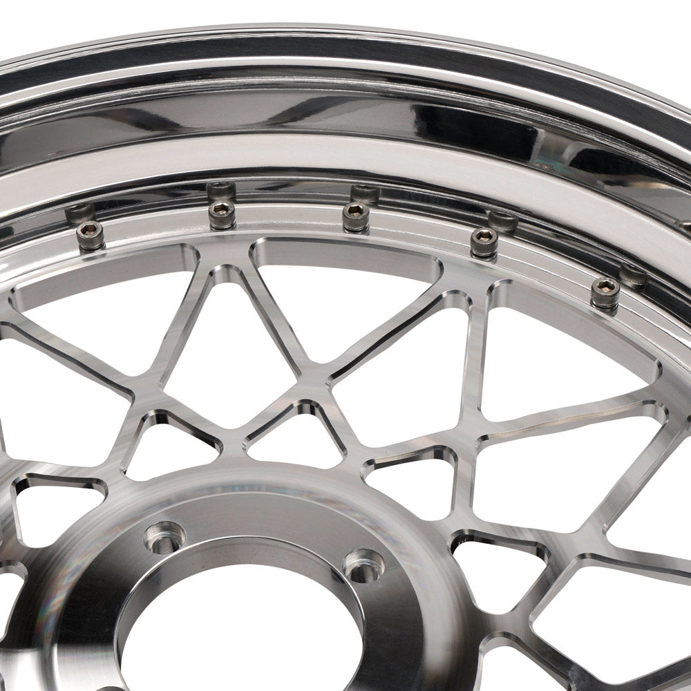Chimera Engineering Wheels 17" JC MESH 3PC Modular Moto Wheel