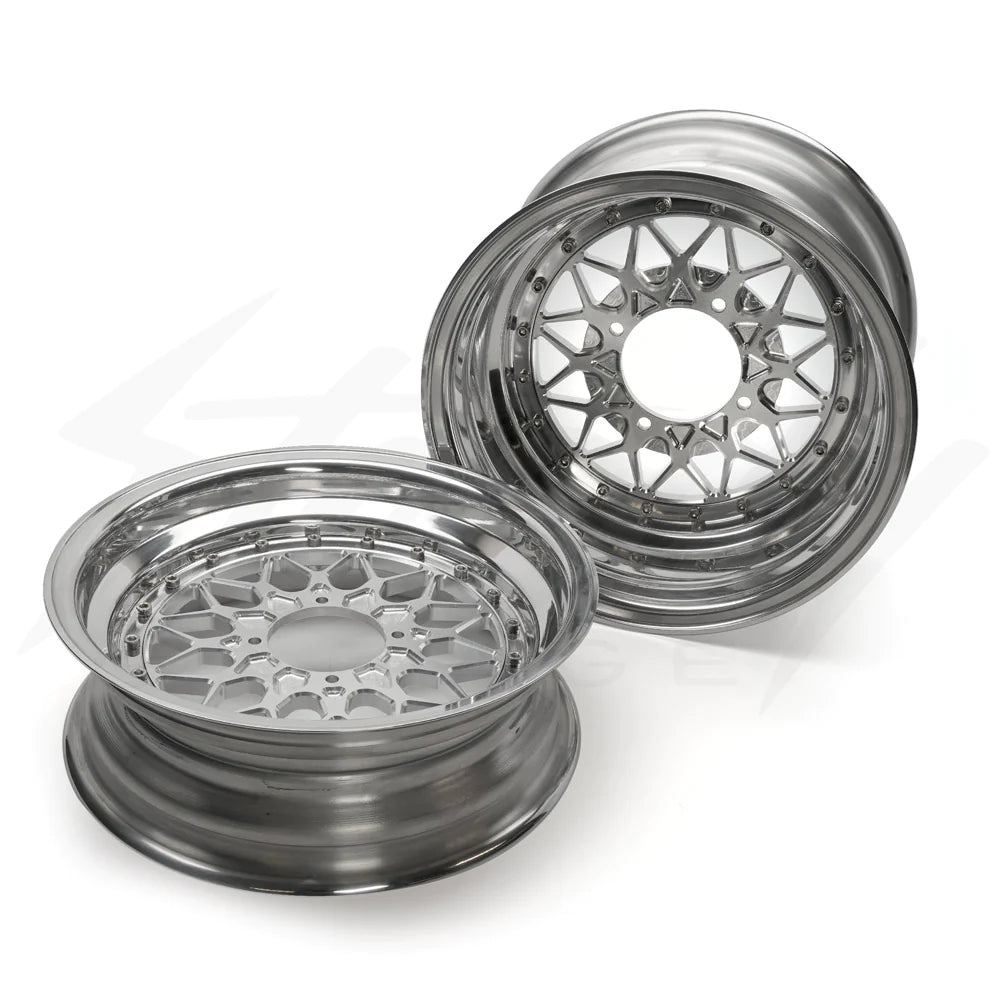 JULY 4TH SALE - FREE TIRES! Chimera Engineering JC MESH 3PC Modular Wheel - COMPLETE W/ HUBS - (12x5 / 12x4) - GROM (2022+), DAX (2025+)