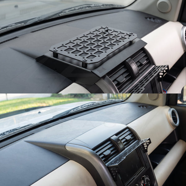 Zeus Armor Dash Board Panel Assembly Center MOLLE Cover - Honda Element (ALL YEARS)