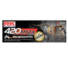 RK Racing GB420MXZ4 x 134L Gold Chain