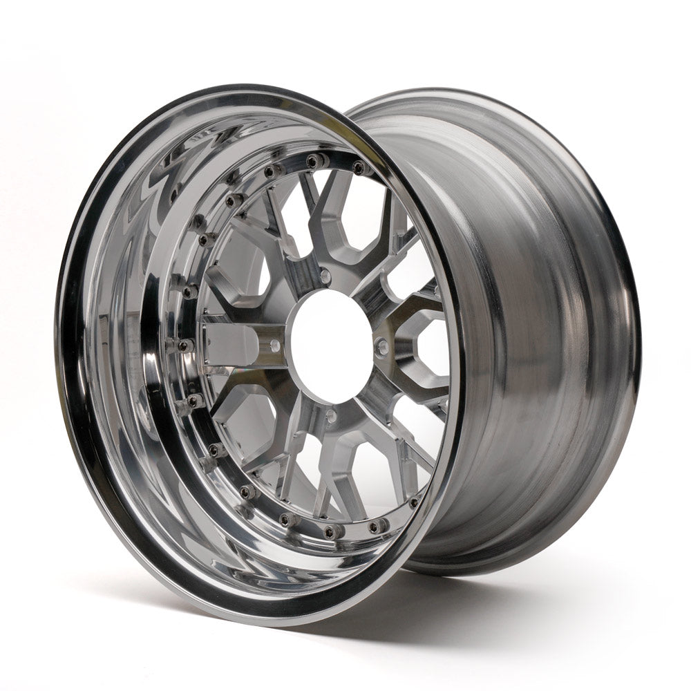 Chimera Engineering 13'' SQUID 3PC Modular Wheel - FRONT & REAR - 13x5 + 13x4 (WITHOUT HUBS)