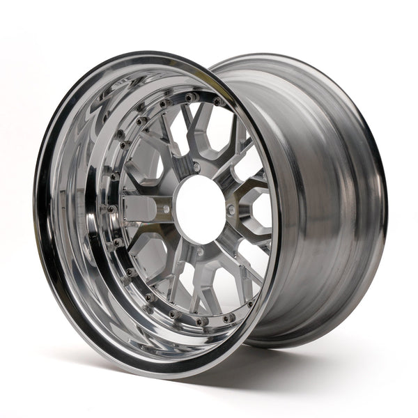 Chimera Engineering 13'' SQUID 3PC Modular Wheel - FRONT & REAR - 13x5 + 13x4 (WITHOUT HUBS)