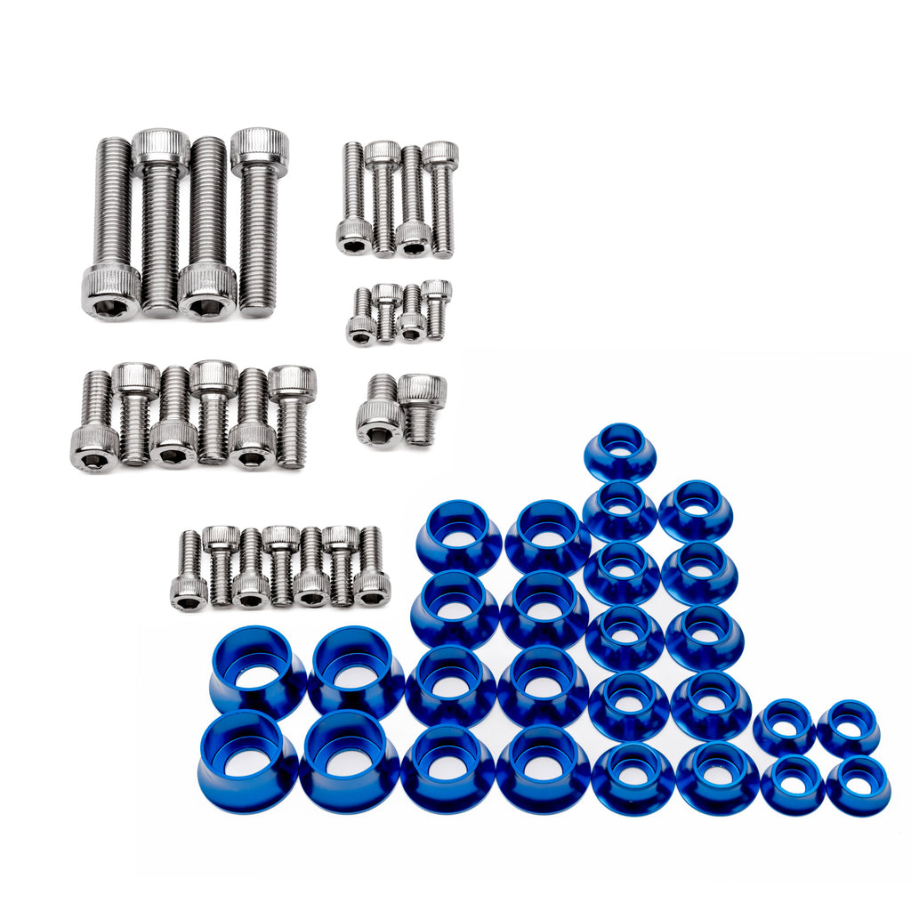 CHIMERA 54PC DRESS UP WASHER AND BOLT KIT - HONDA RUCKUS – Steady