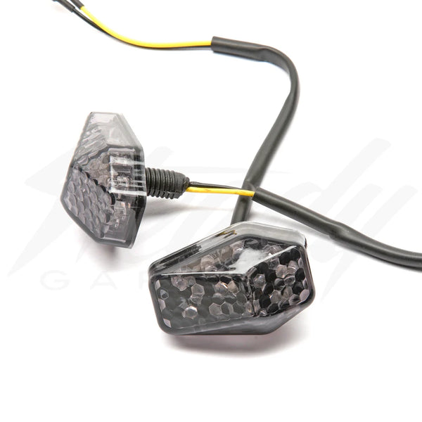 TST Industries LED Flush Mount Turn Signals for Kawasaki Z125 Pro (ALL YEARS)
