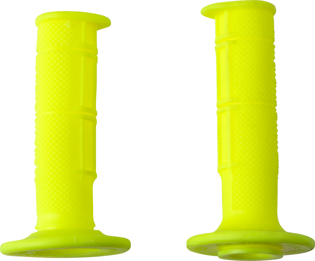 Domino Half Waffle Grips 7/8" - Yellow