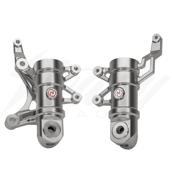 NEMOTO FRONT FORK STANCHION LOWER/BOTTOM BRACKETS LUGS EARLY VERSION GEN 1 - HONDA GROM (2014-2020), MONKEY (2019-2020) - NON-ABS