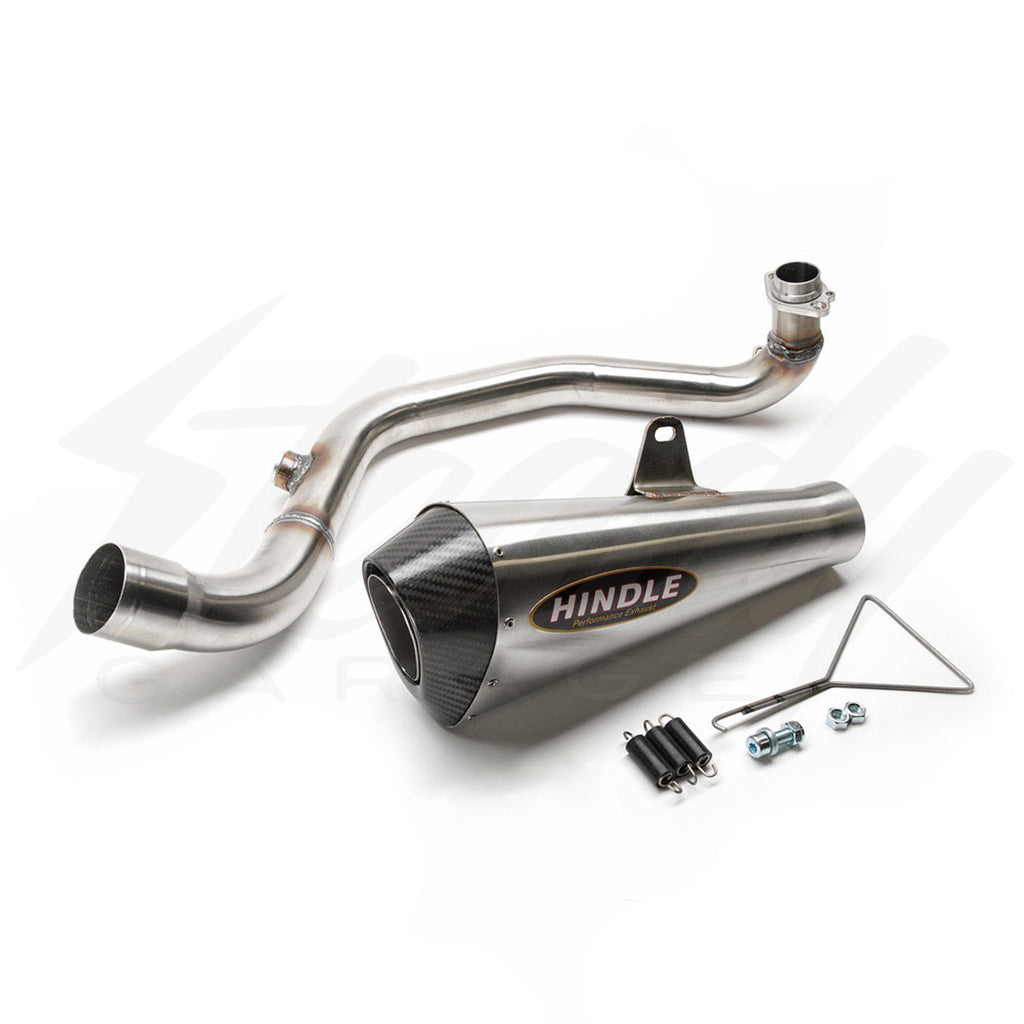 Hindle Stainless EVO Megaphone Full Exhaust System with Carbon Tip