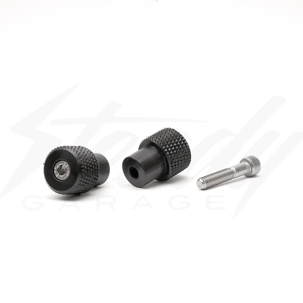 CHIMERA ENGINEERING ROUND GRIPPY STUNT PEGS - KAWASAKI Z125 PRO