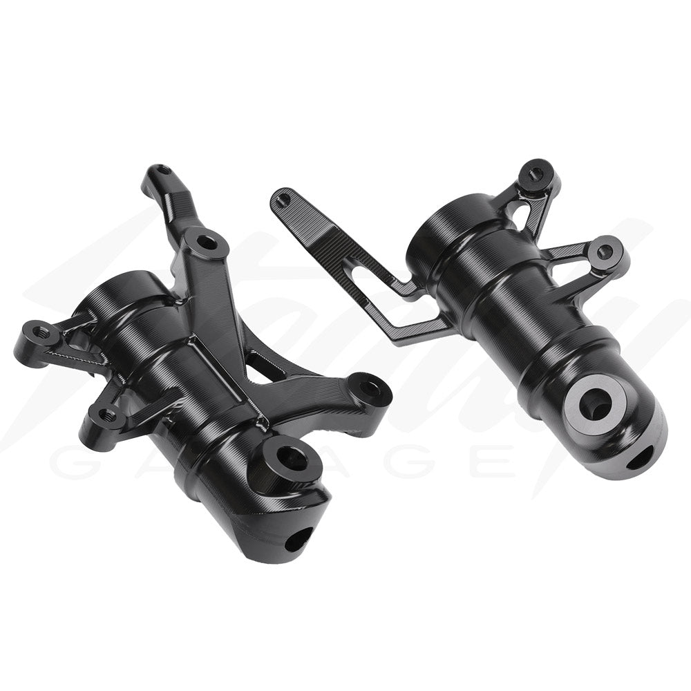 K.N.T　GARO NEMOTO FRONT FORK STANCHION LOWER/BOTTOM BRACKETS LUGS EARLY