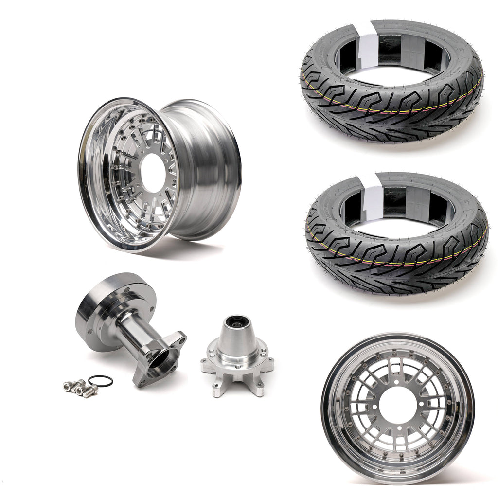 COMBO SPECIAL - FREE TIRES! Chimera Engineering MAVEN 3PC Modular Wheel - COMPLETE W/ HUBS - (12x5 / 12x4) - GROM (2022+), DAX (2025+)